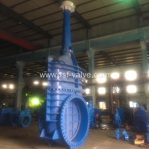 BS5163 DN2000 Ductile Iron Metal Seat Gate Valve